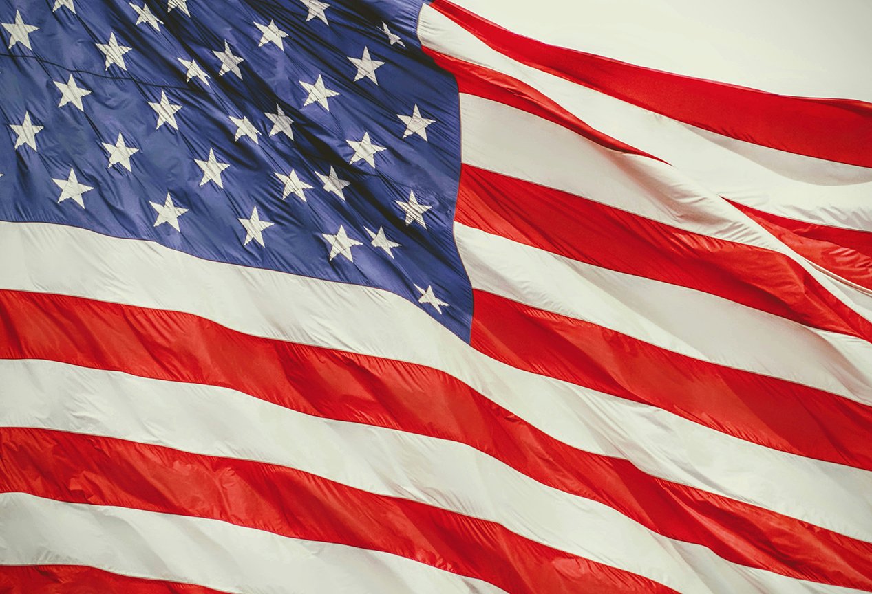 Home usa flag